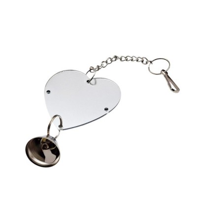 MIZOO ΠΑΙΧΝΙΔΙ ΚΑΘΡΕΦΤΗΣ ΚΑΡΔΙΑ ΜΕ ΚΟΥΔΟΥΝΑΚΙ ΓΙΑ ΠΑΠΑΓΑΛΑΚΙ 7X23CM